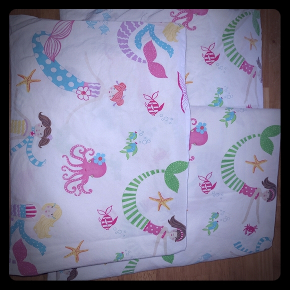Pottery Barn Kids | Bedding | 2 Sets Pottery Barn Kids Mermaid Twin ...
